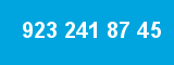 923 241 87 45 923 241 87 45